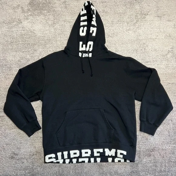 Supreme | Shirts | Supreme Cropped Logos Hooded Sweatshirt